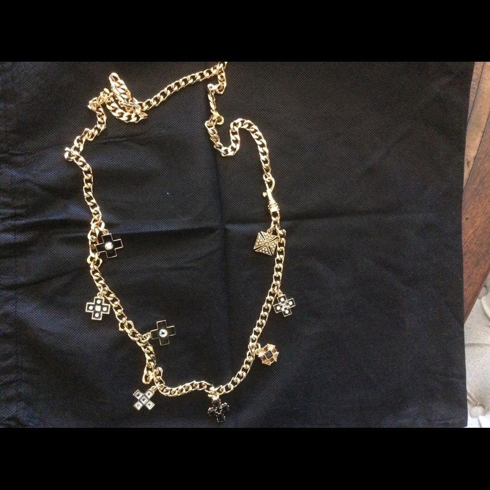 Saint John charm necklace